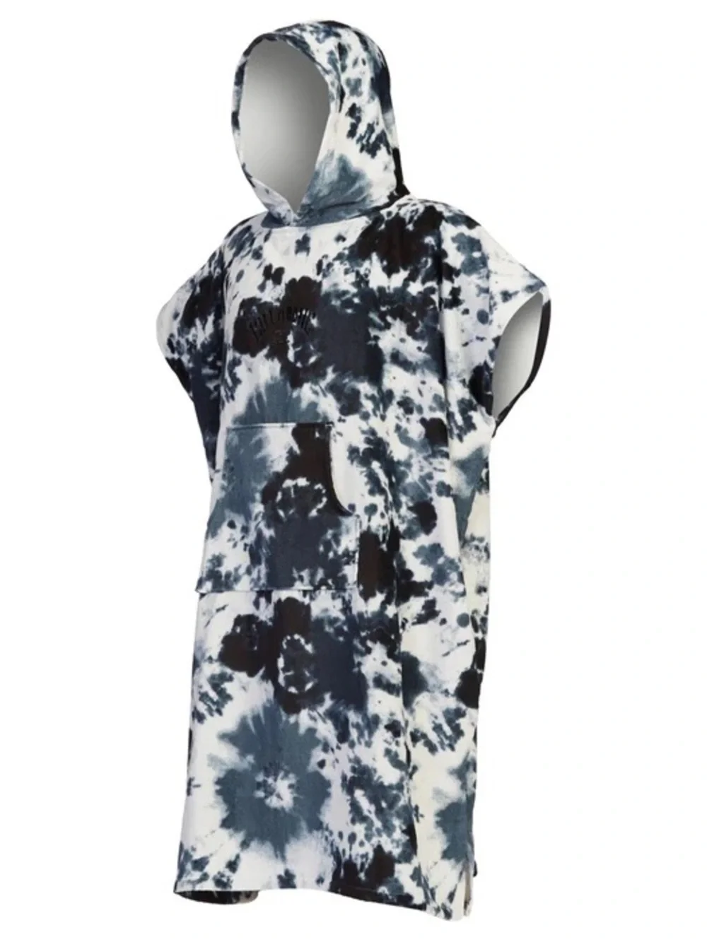 Billabong Tie-Dye Hooded Terry Poncho Cover-Up